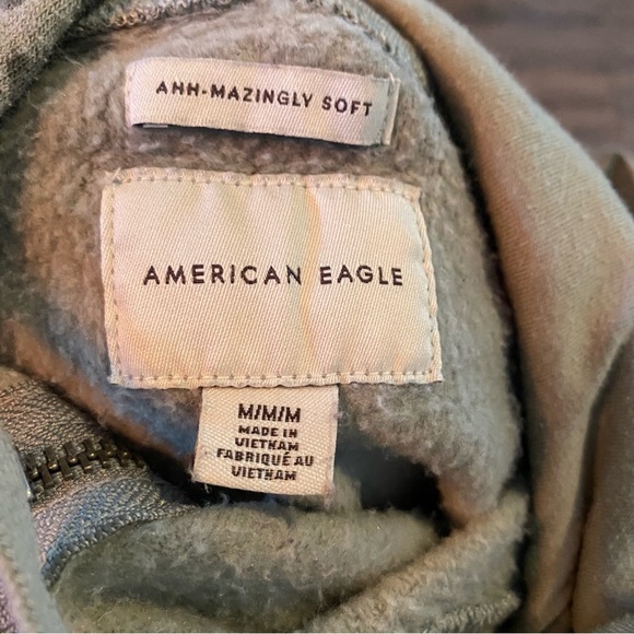 American Eagle hoodie ahh-mazingly soft pullover leopard print oversized fit - Picture 3 of 4